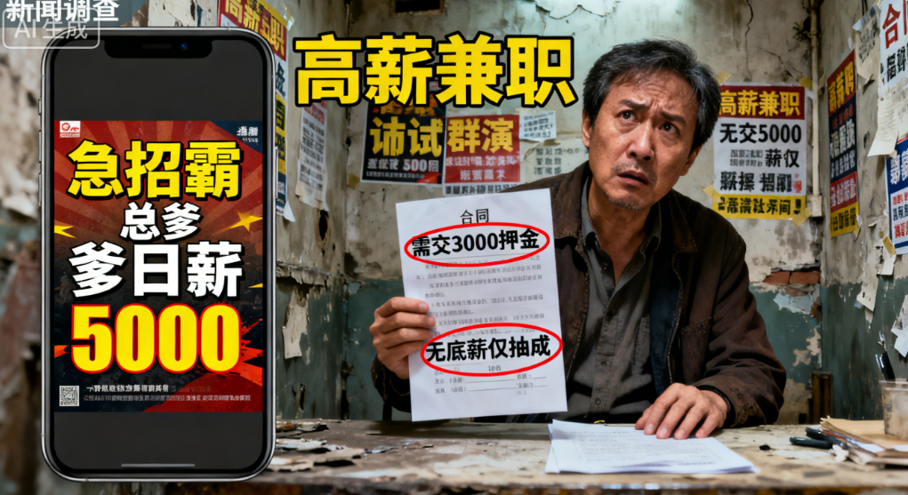 短剧群演招募水太深！日薪5000急招霸总爹竟藏这么多坑？